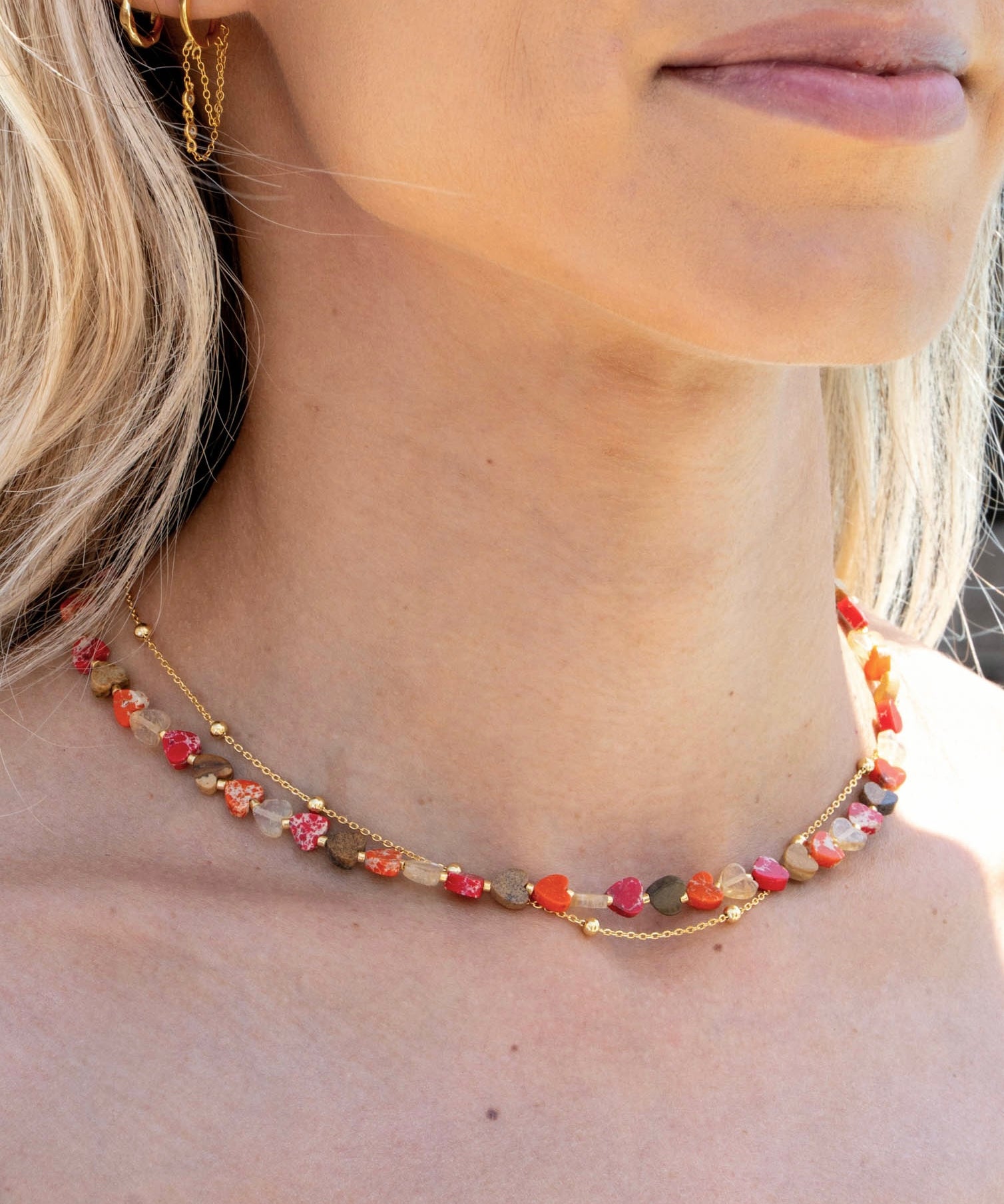 ROMY necklace - sunset