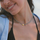 NERIDA necklace - aqua