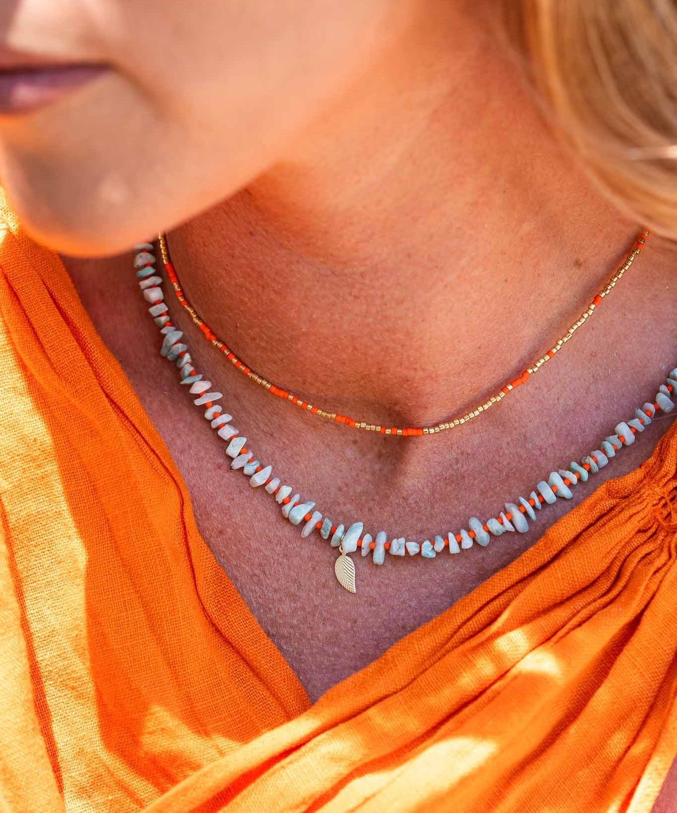 BELLA necklace - turquoise