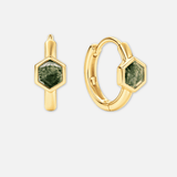 NIOMI hoops - forest green