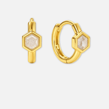 NIOMI hoops - ivory