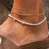 LAYLA anklet - turquoise