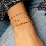 Figaro chain bracelet