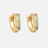 CARLA hoops - opal