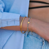 NERIDA bracelet - aqua