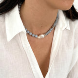 ISLA necklace - ocean blue
