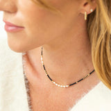 IRIS necklace - black