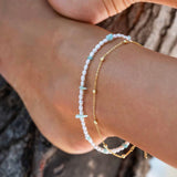 LAYLA anklet - turquoise