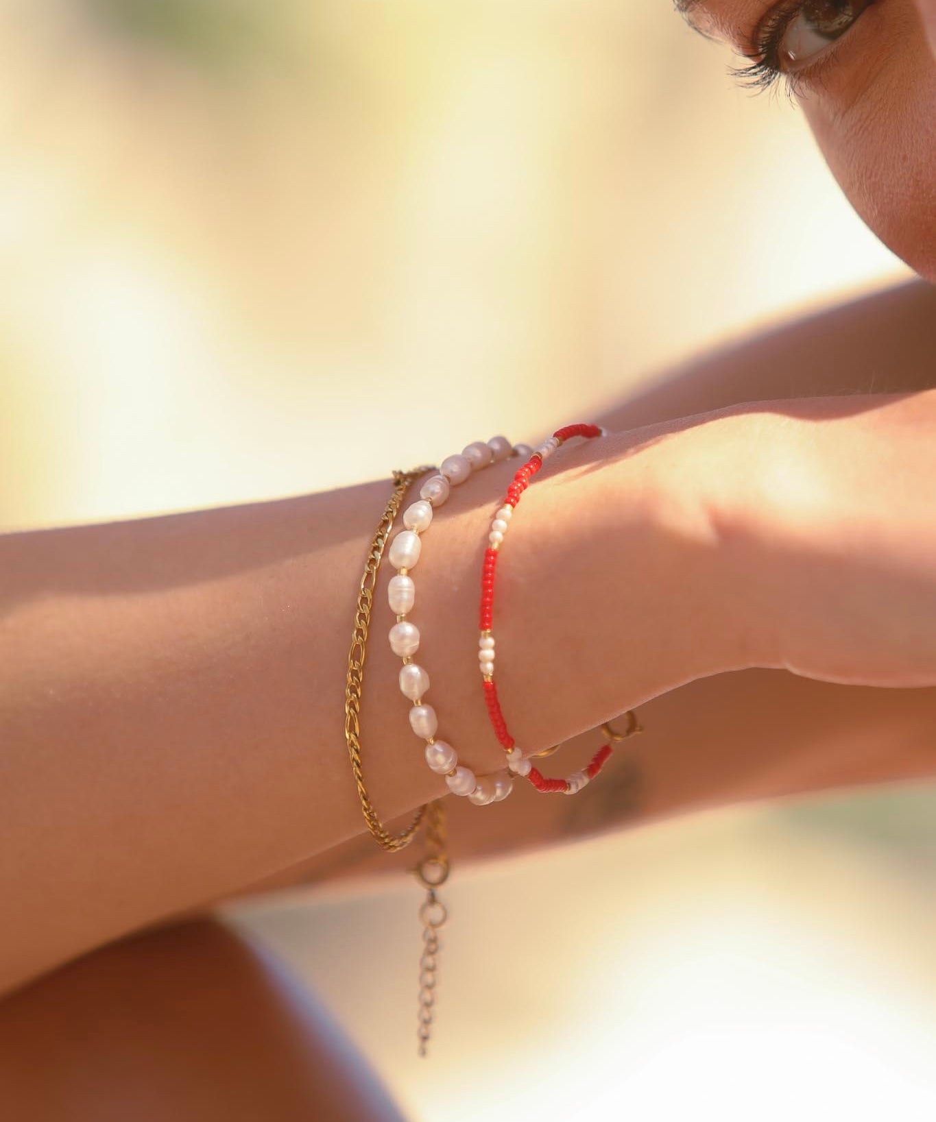 AMELIE bracelet - coral