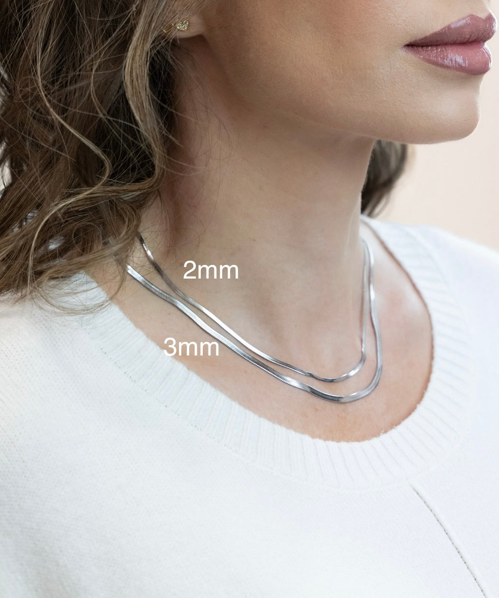 SALMA necklace - silver
