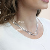 SALMA necklace - silver