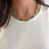 ROMY necklace - turquoise
