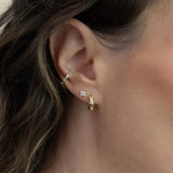 HANNAH studs - clear