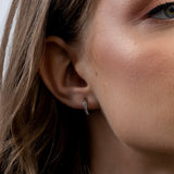 SADIE hoops - silver