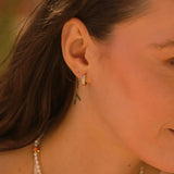 CARLA hoops - opal