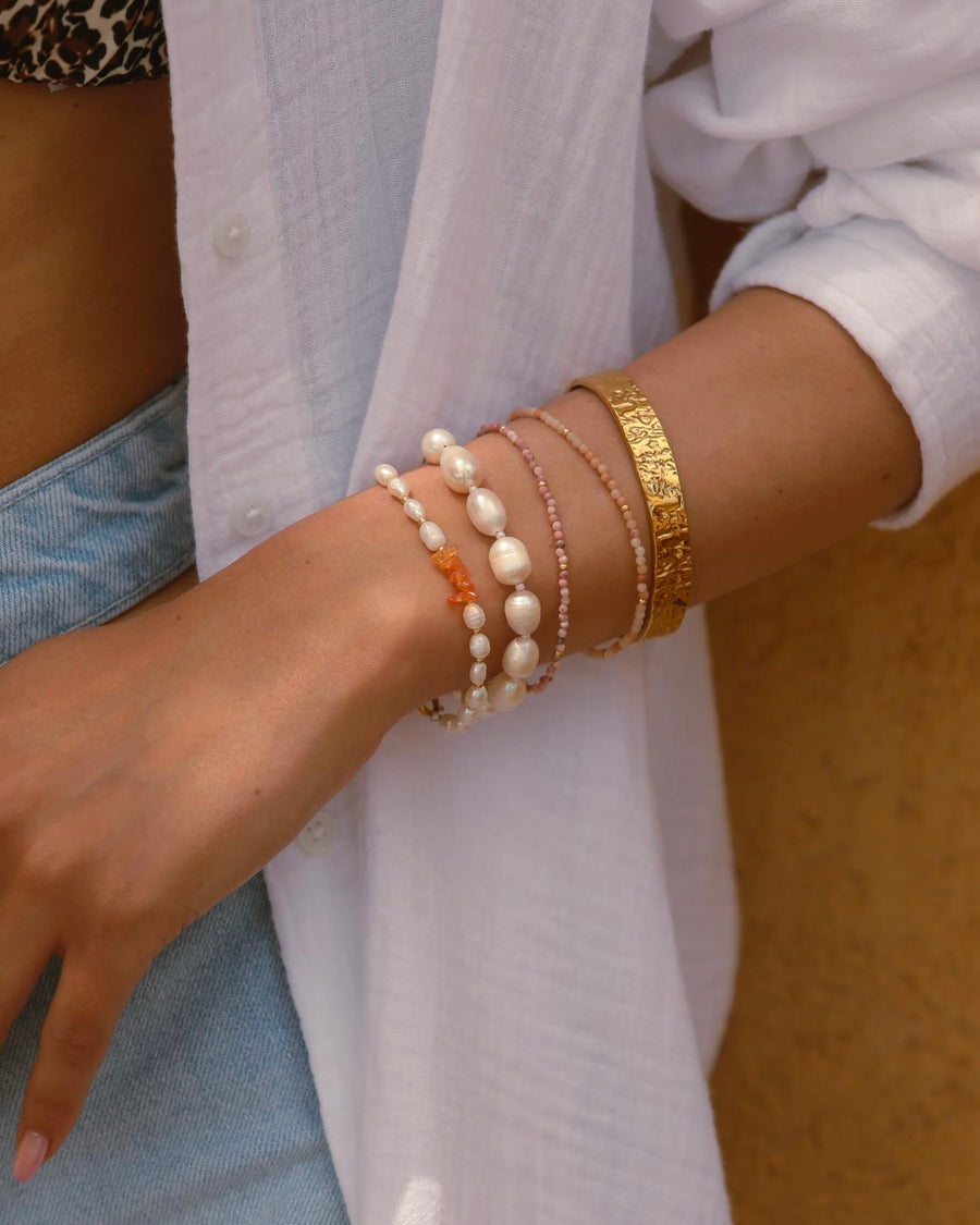 ELODIE bracelet - peach