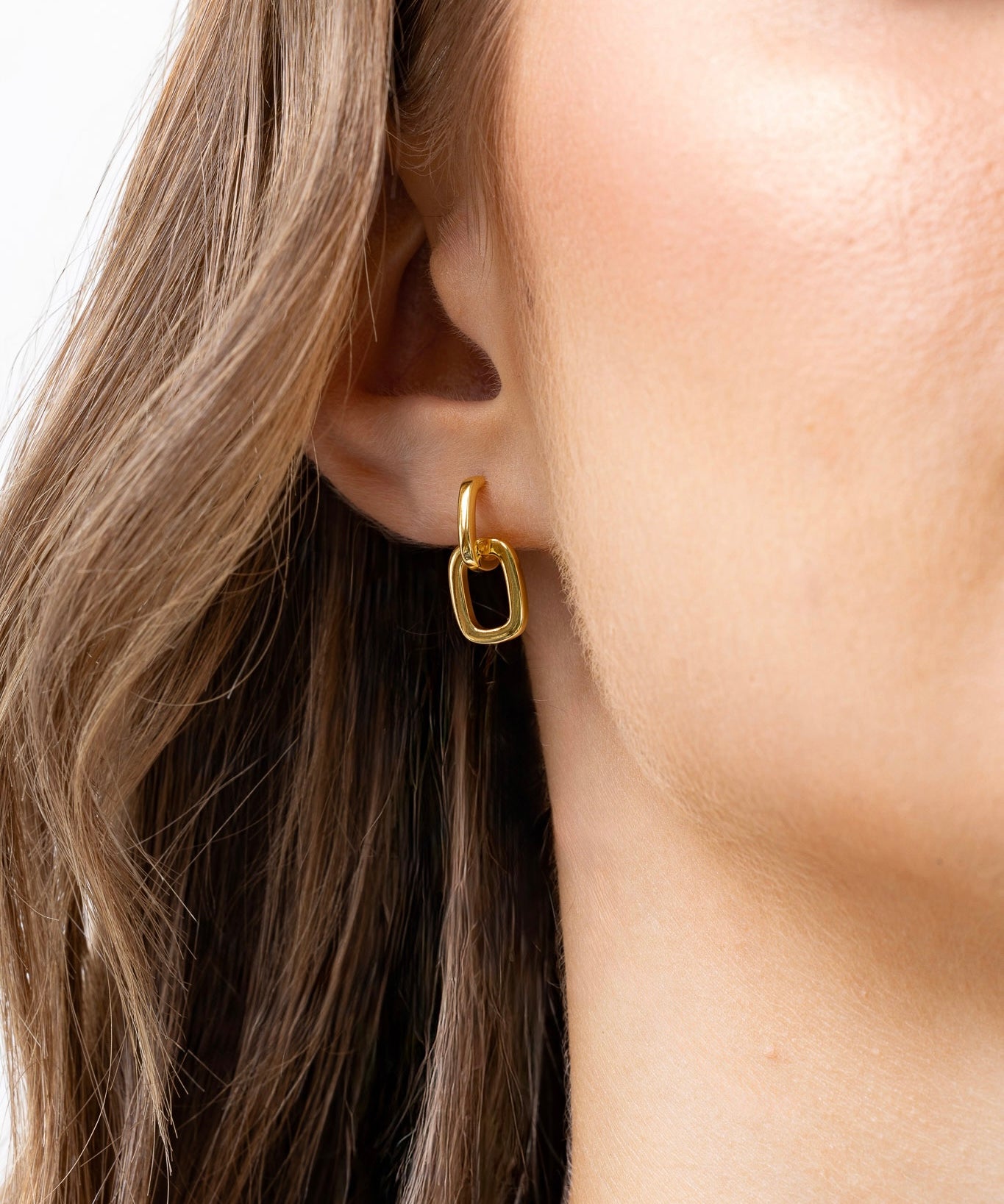 LINK hoops - gold