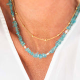 TIERRA necklace - ocean