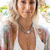SOLENE necklace - ocean