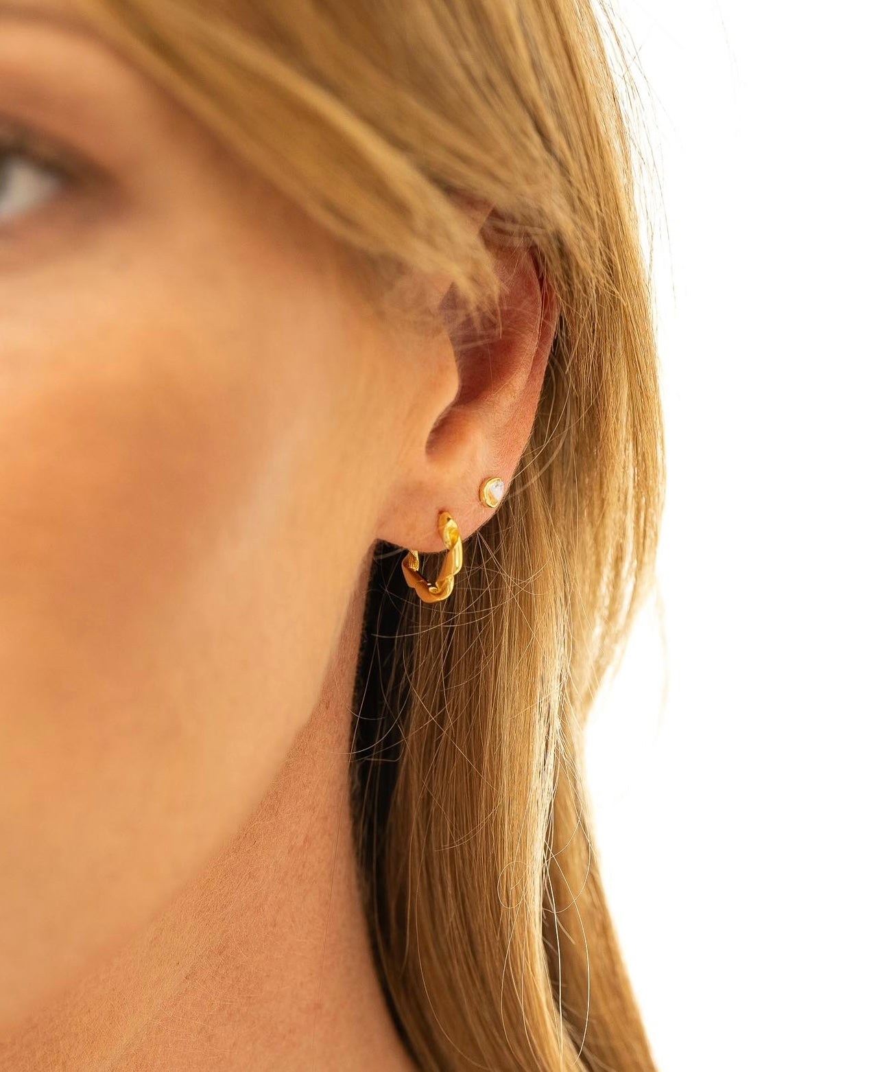 TWISTED hoops - medium
