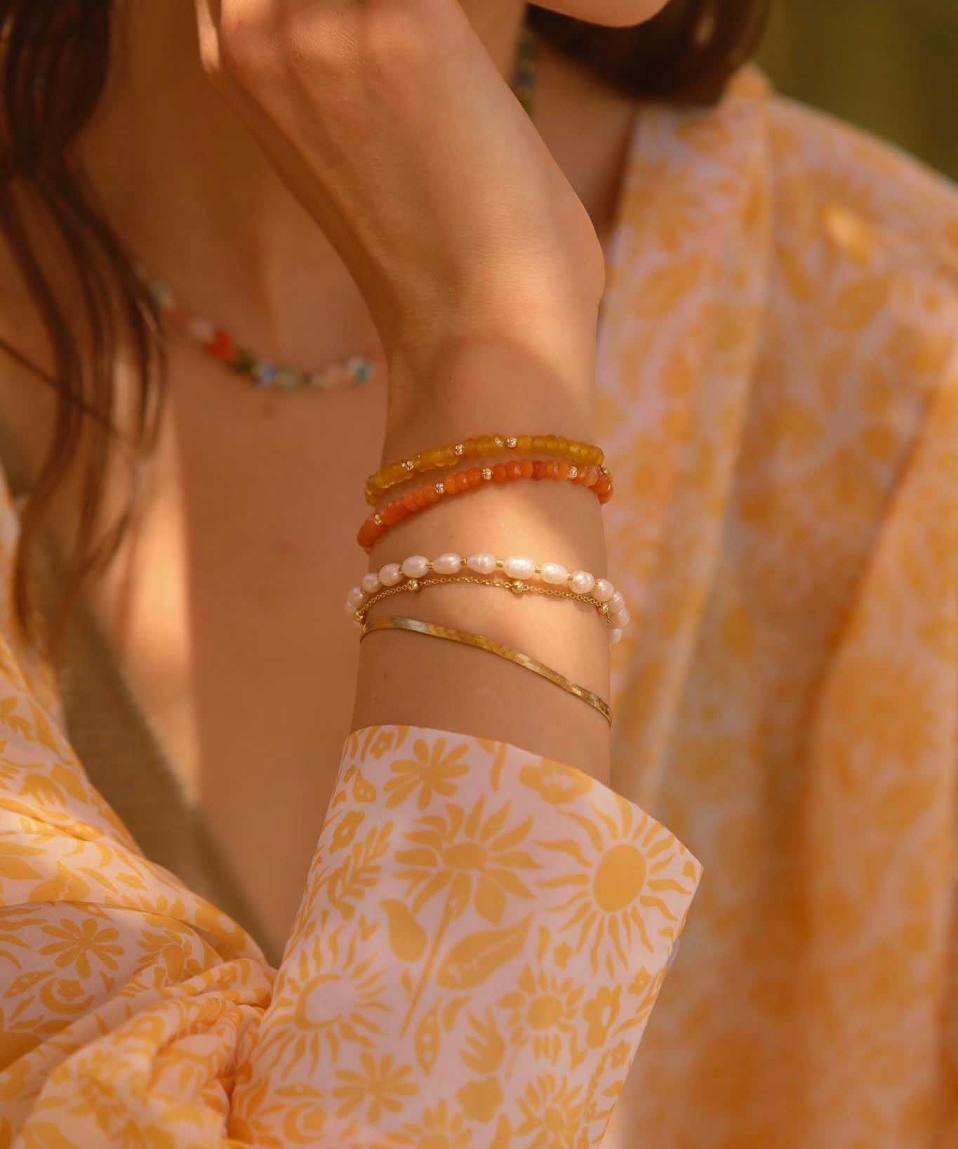ELIANA bracelet - orange