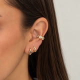 NIOMI hoops - ivory