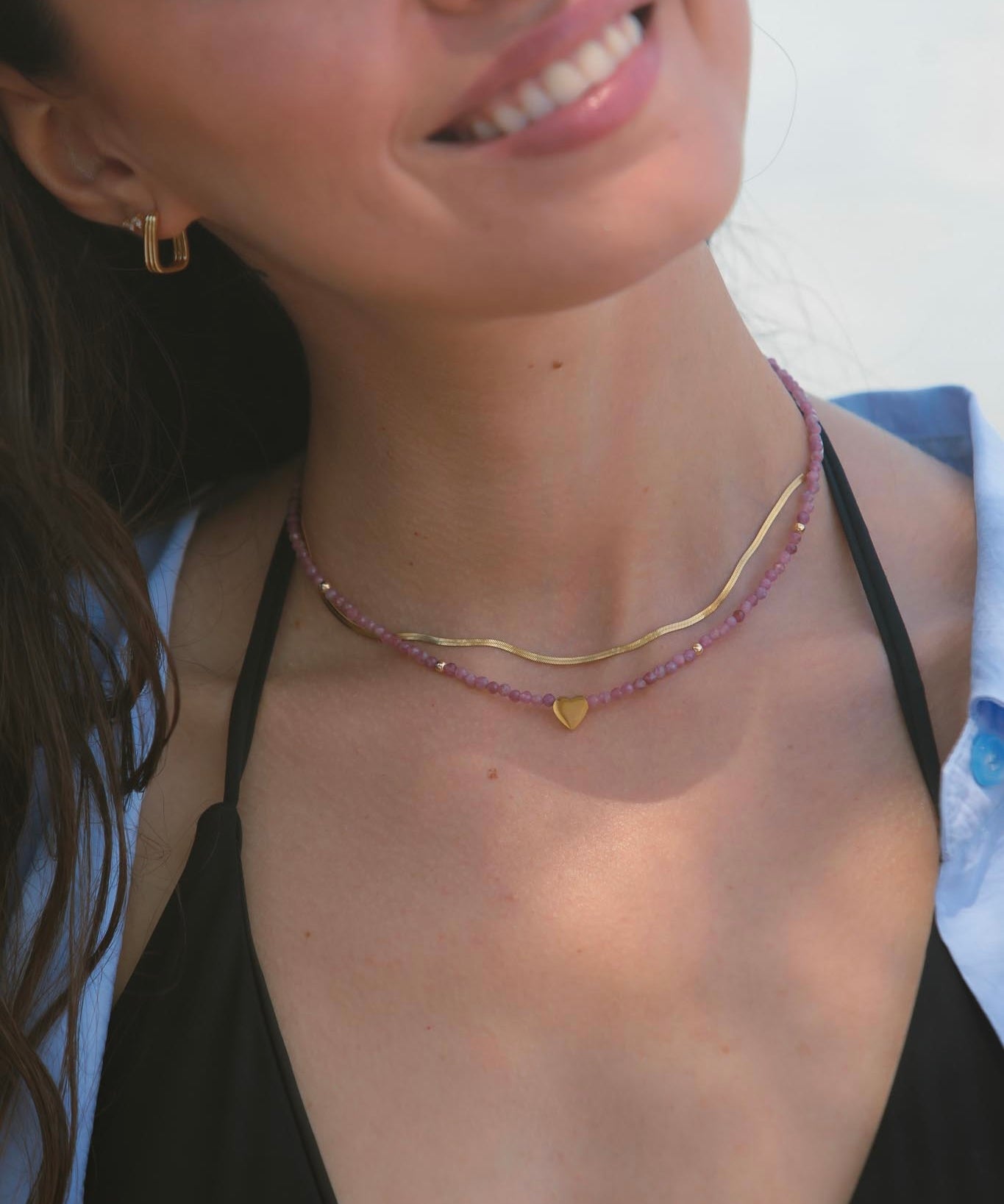 NERIDA necklace - pink