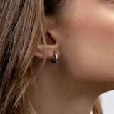 SADIE hoops - silver