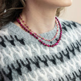 DENNI necklace - pink