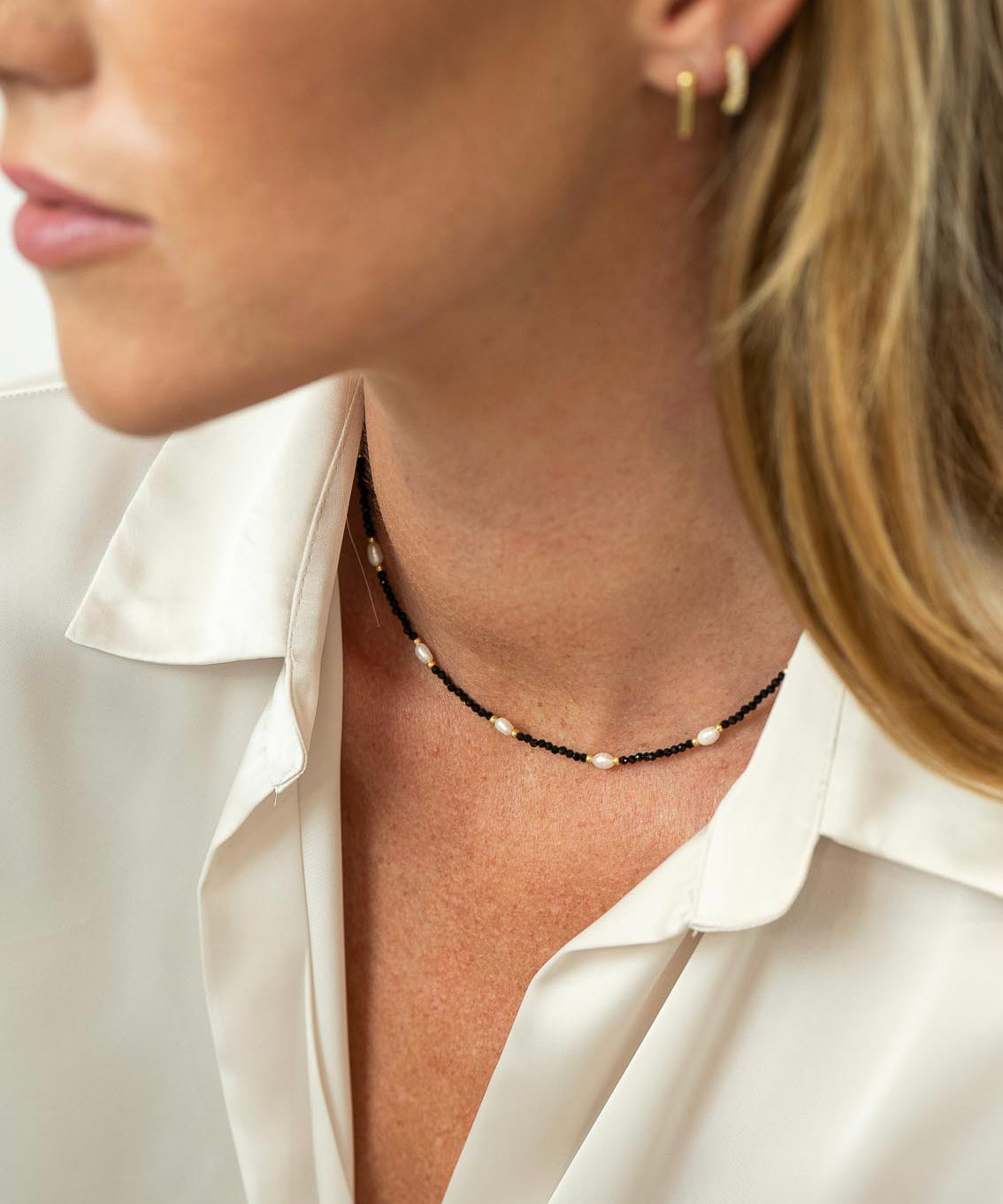 PALMA necklace - black onyx