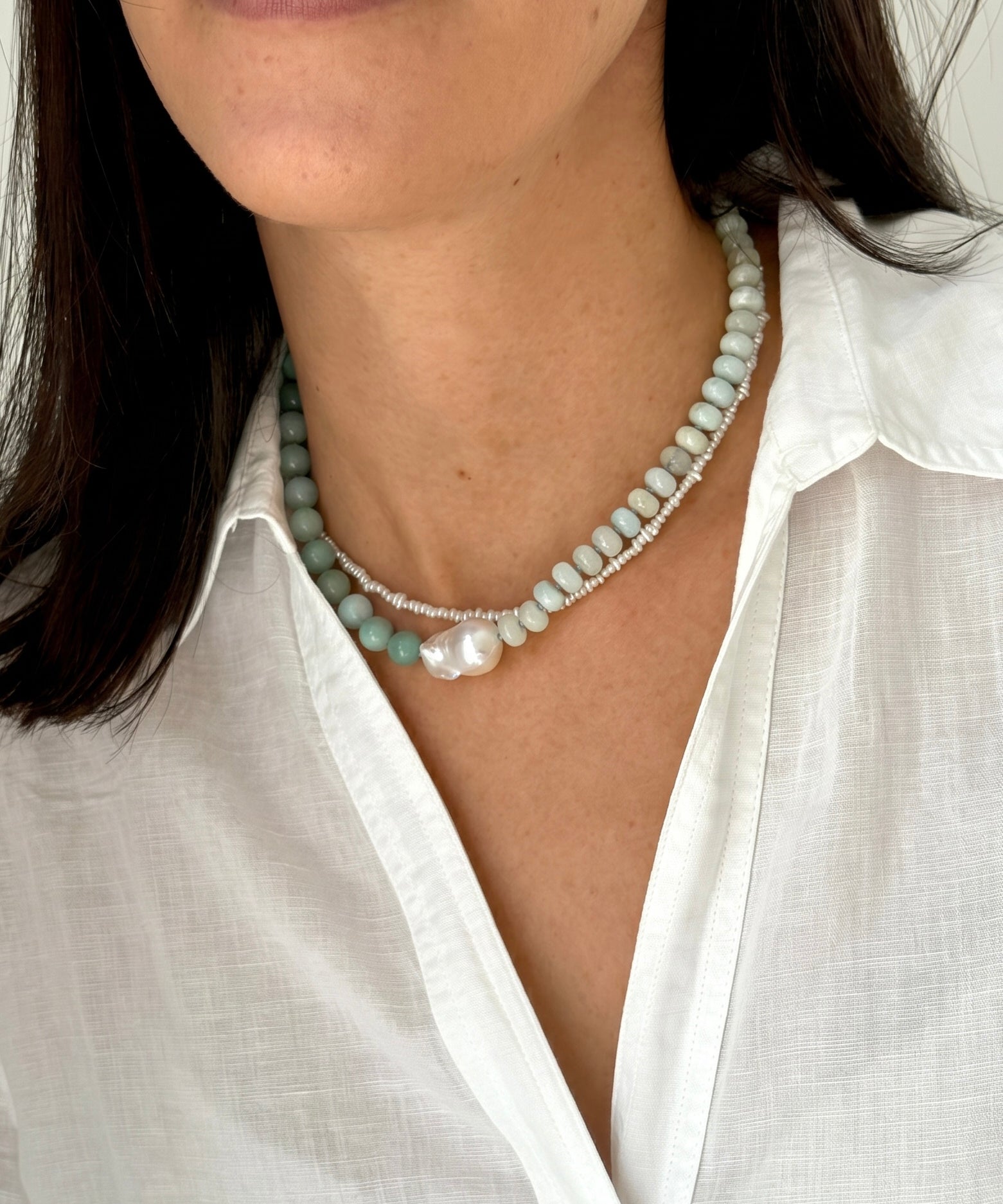 ISLA necklace - lagoon