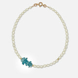 ARIA anklet - ocean
