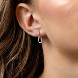 LINK hoops - silver