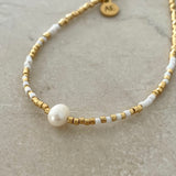 Gold & White details