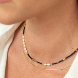 IRIS necklace - black