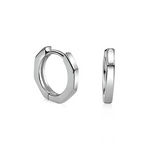SADIE hoops - silver