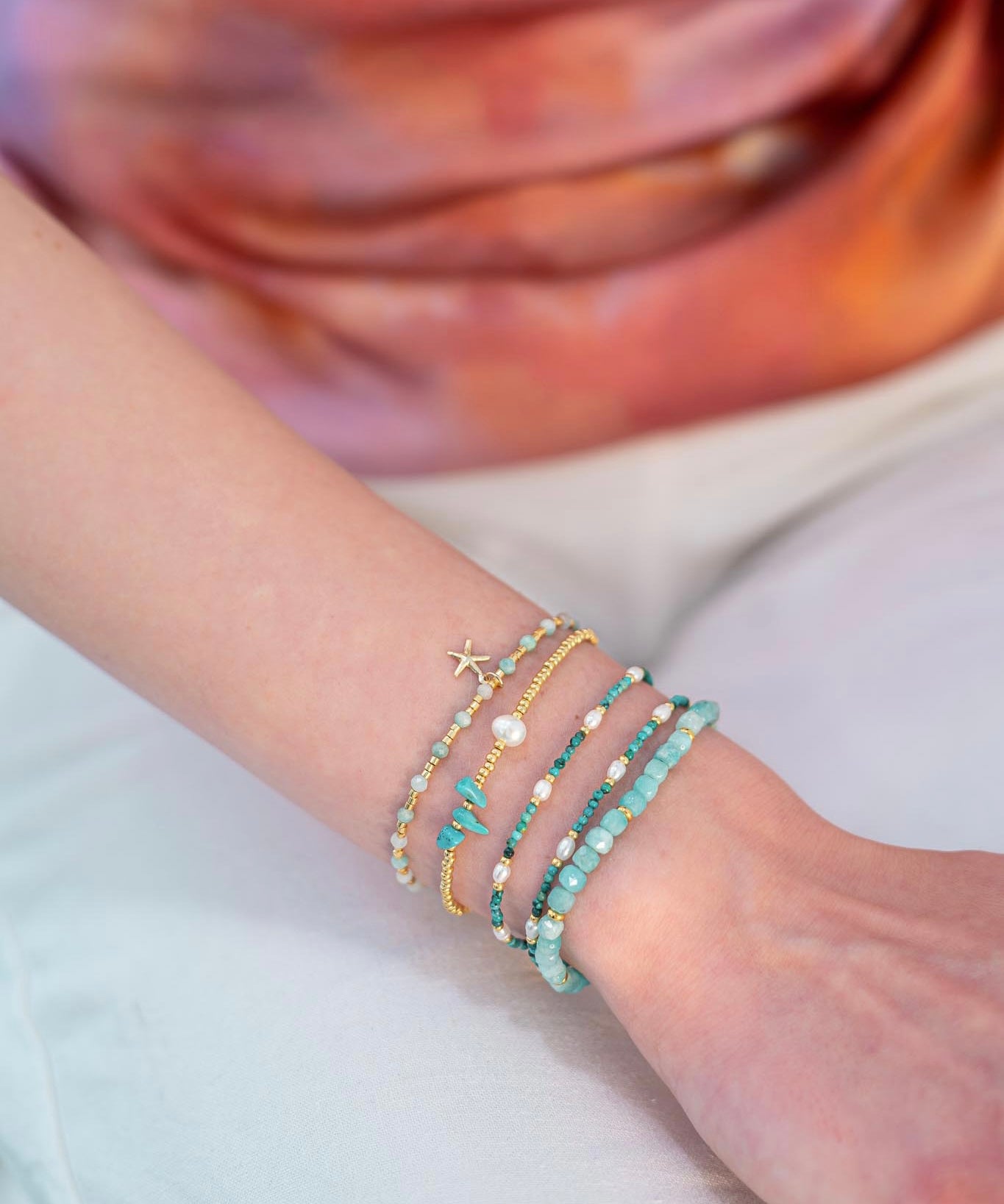 PALMA bracelet - turquoise