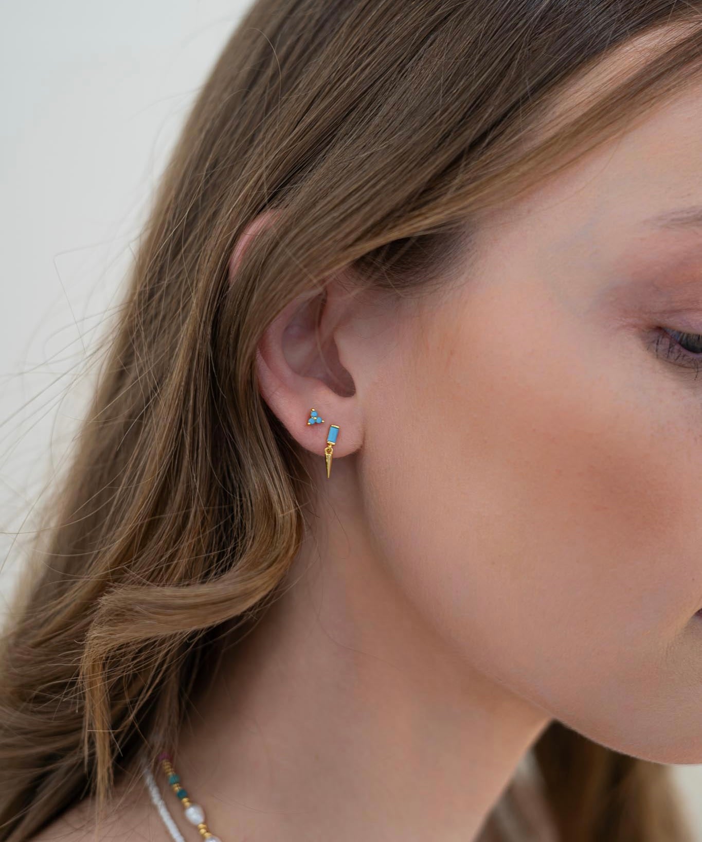 EMMA studs turquoise