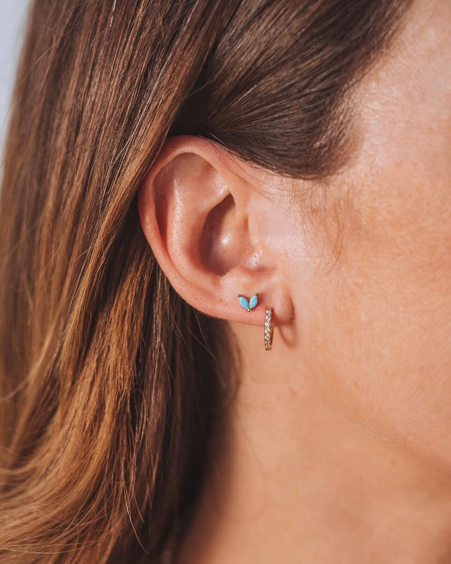 FINLEY turquoise studs