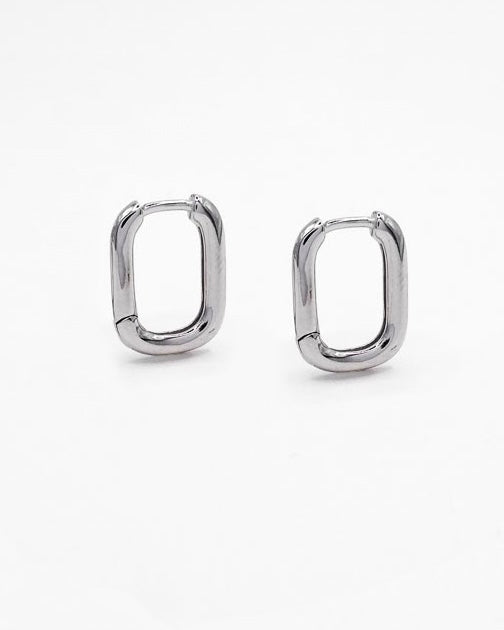 TILLY hoops silver